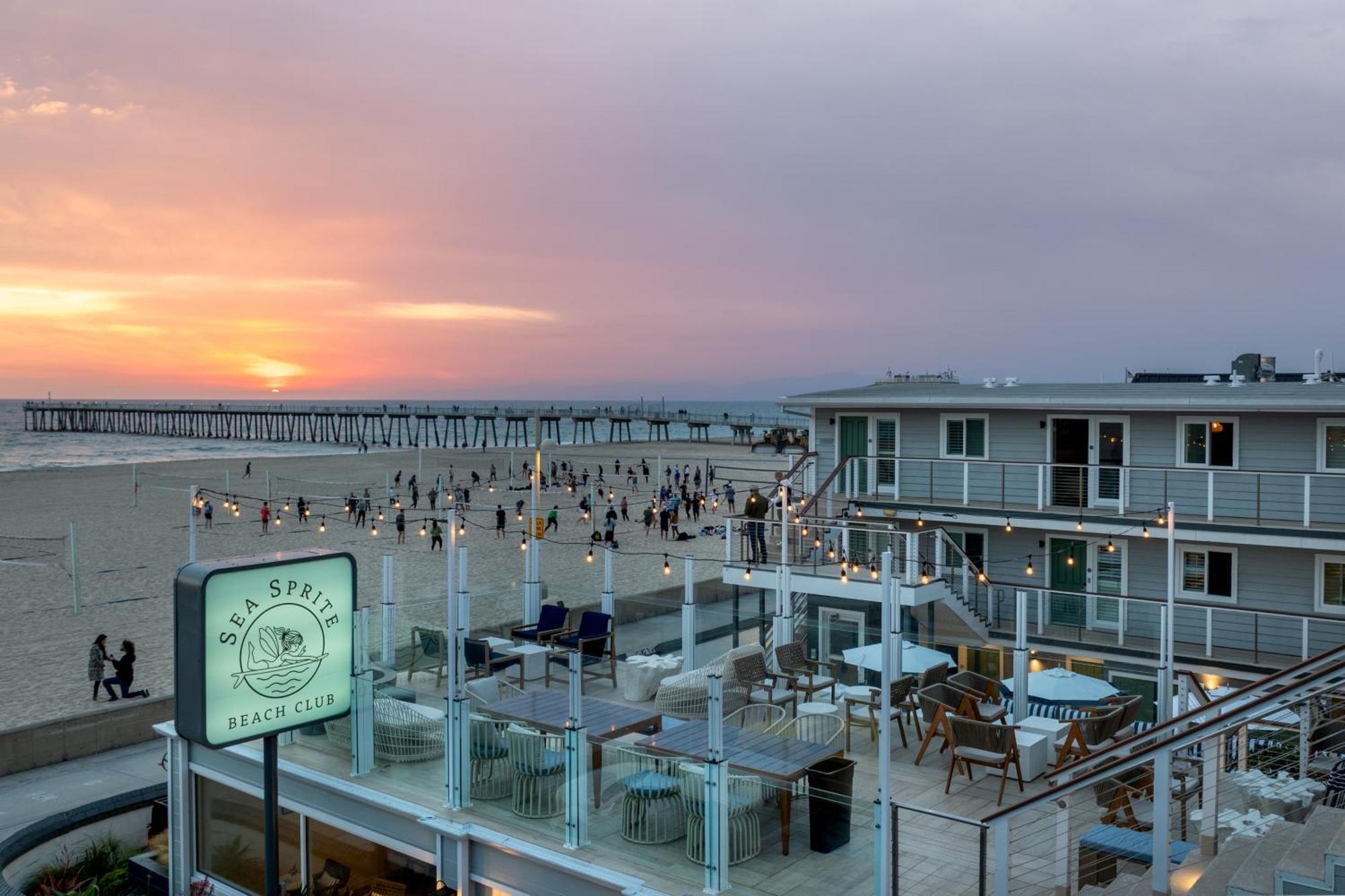Sea Sprite Beach Club Hermosa Beach Exteriör bild